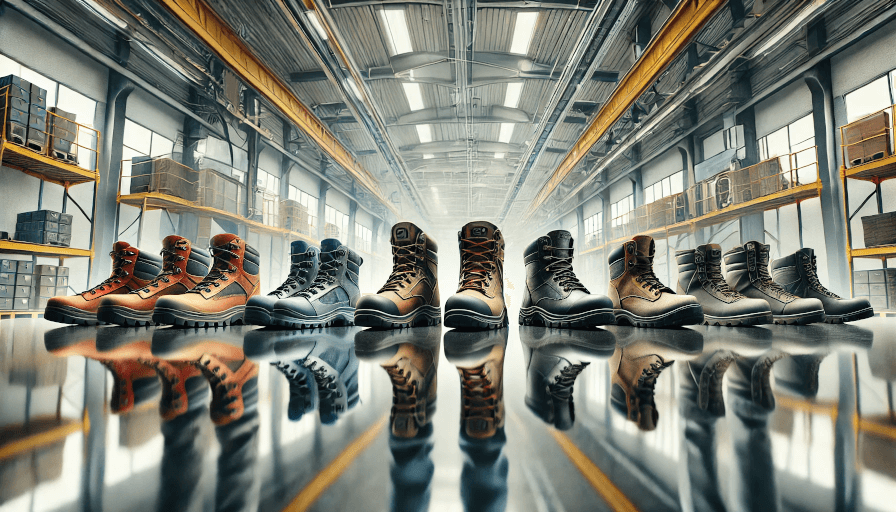 ¿Qué significan S1, S2, S3, S4 y S5 en el calzado de seguridad?